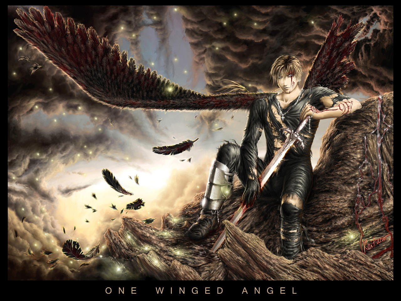 ONE-WINGED ANGEL by Keitaro333