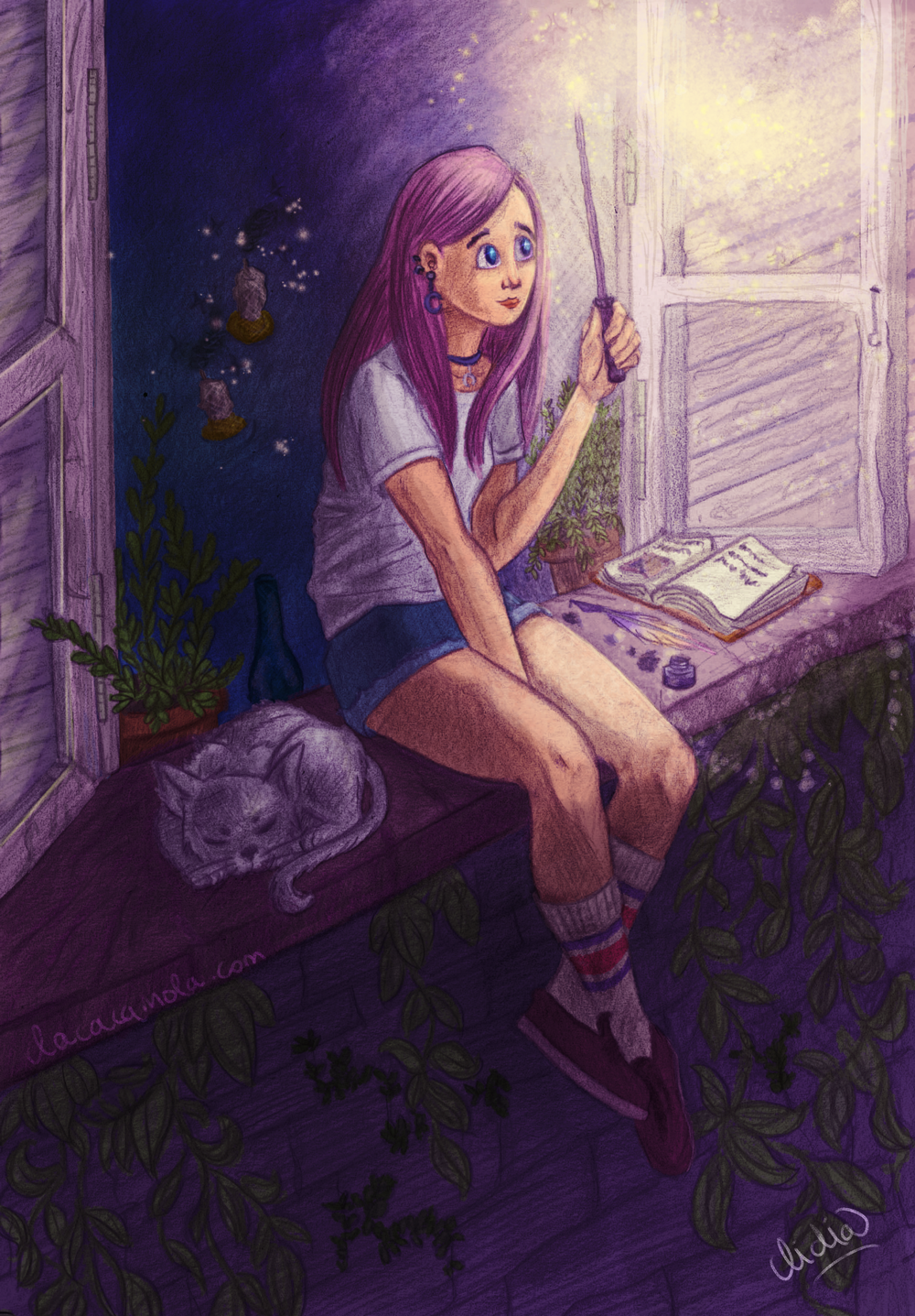 summer night by Lizeeeee