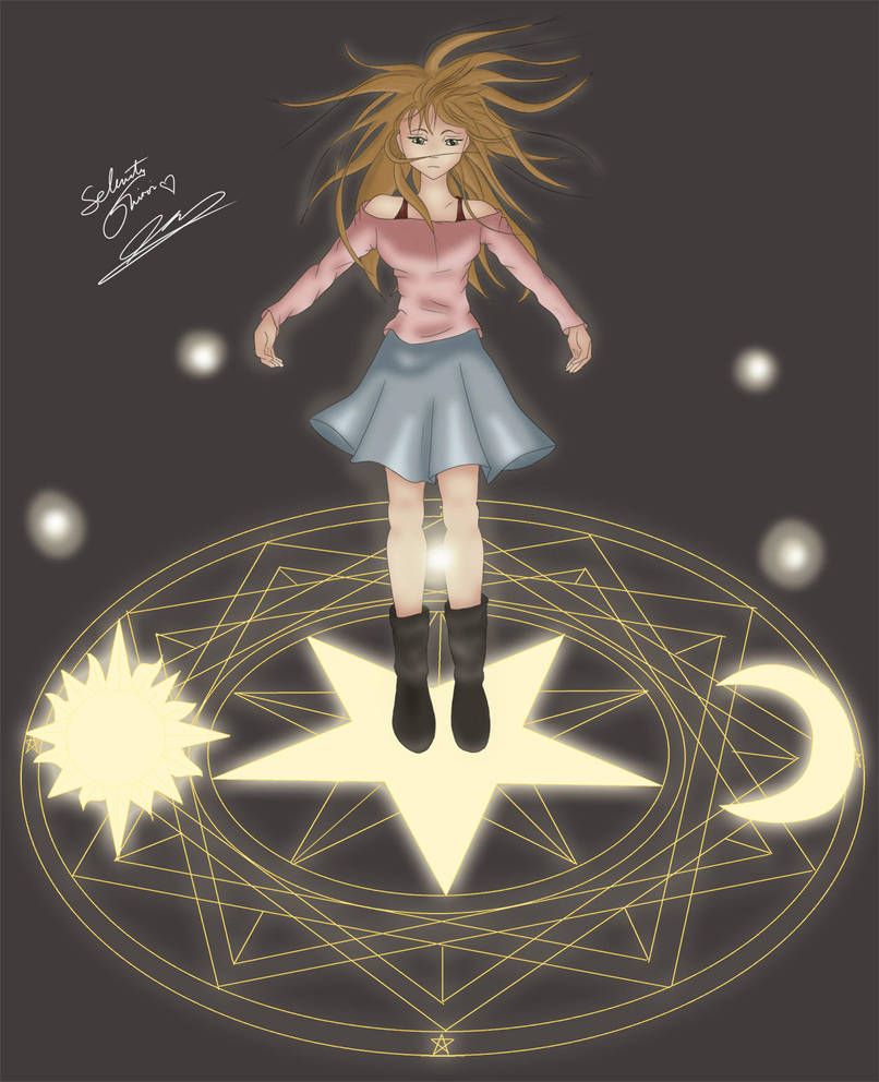 Sakura and the Five Force Treasures by selenityshiroi