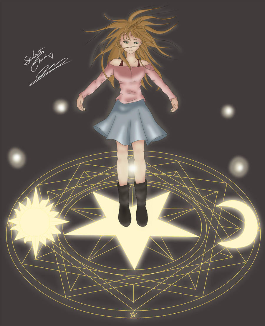 Sakura and the Five Force Treasures by selenityshiroi