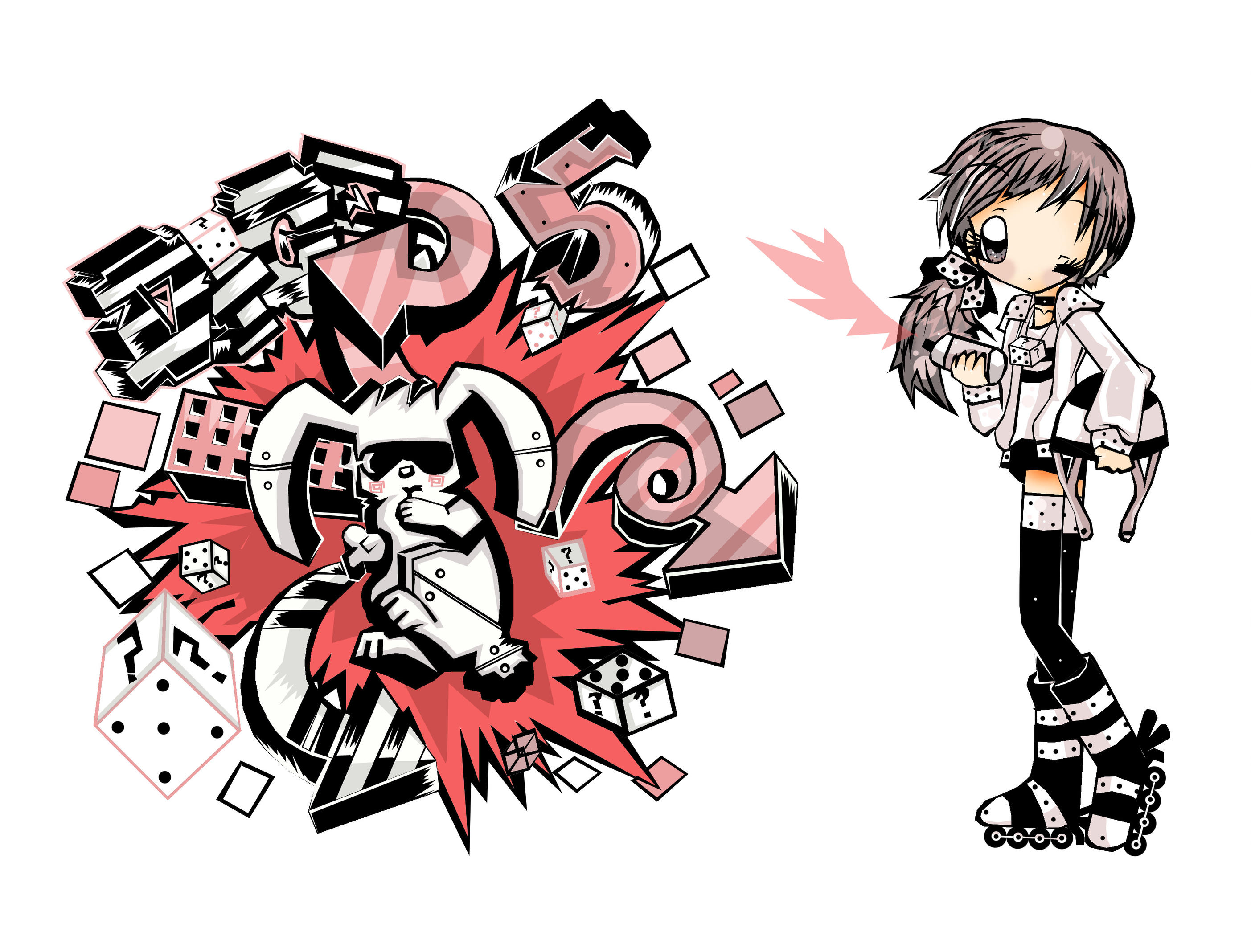gum jet set radio graffiti
