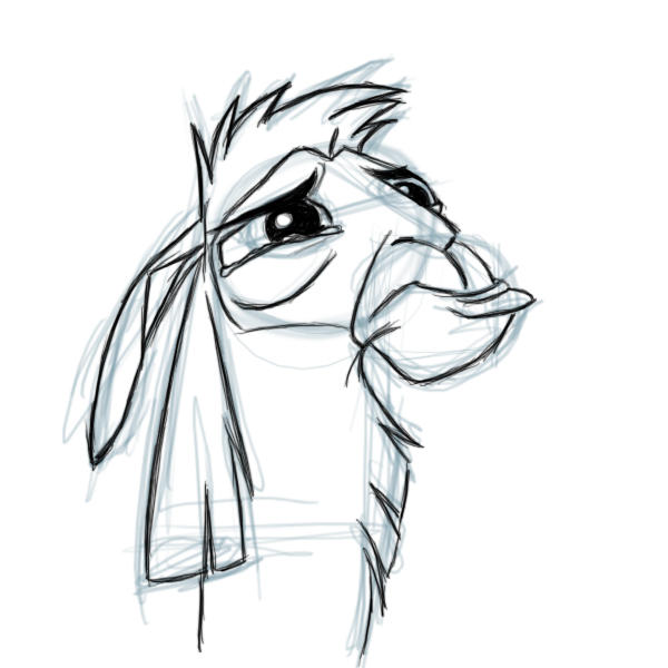 Aww...Kuzco by fudgemallow