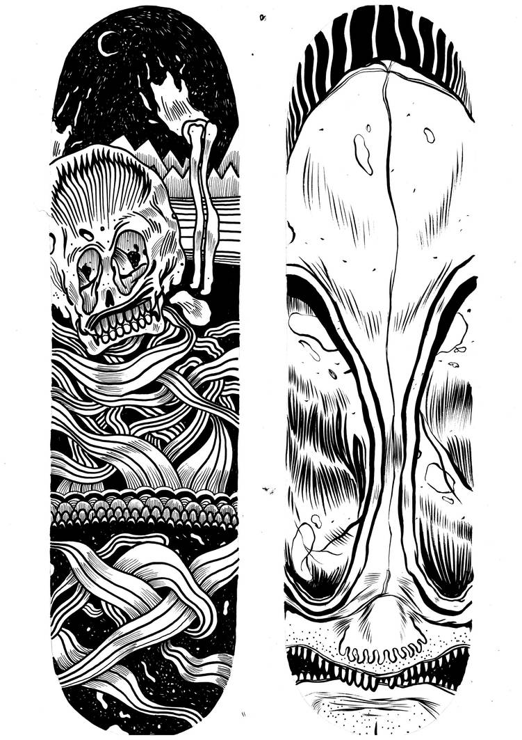 skate designs by never brush my teeth on deviantart skate designs