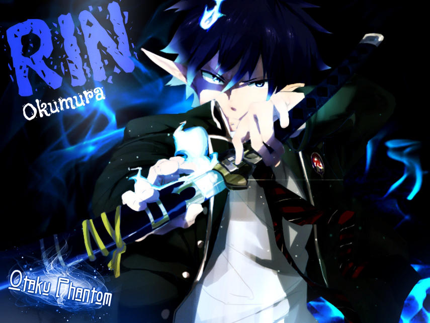 Okumura Rin Ao No Exorcist Blue Wallpaper By Joe By Paulo22s2 On