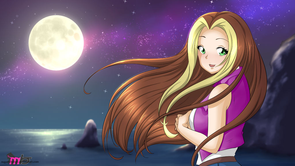 The Moon Exists Only for Us by sugarnhoney