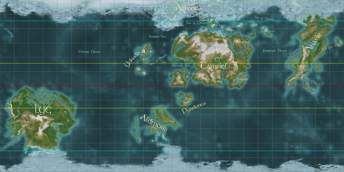 World Map of Nirn by n-a-i-m-a