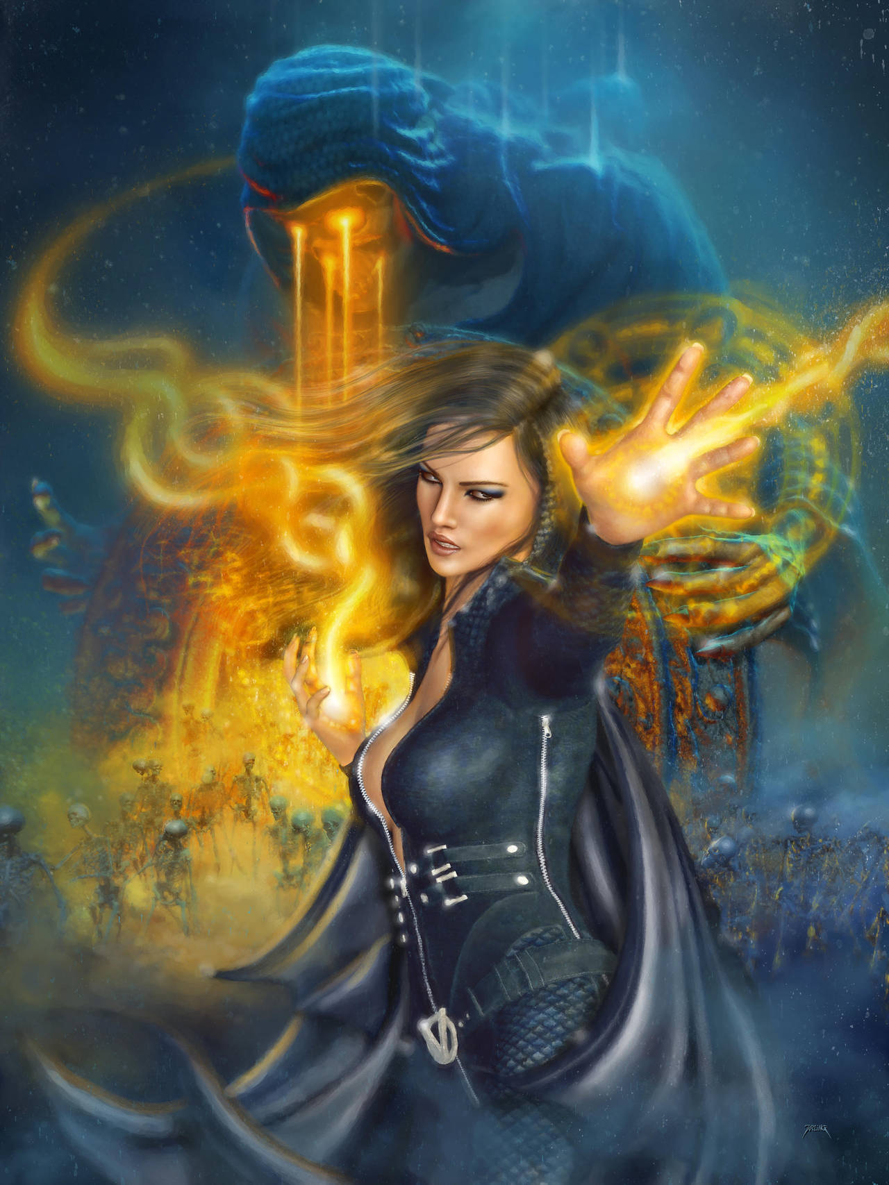 Portal Magician by jarling-art