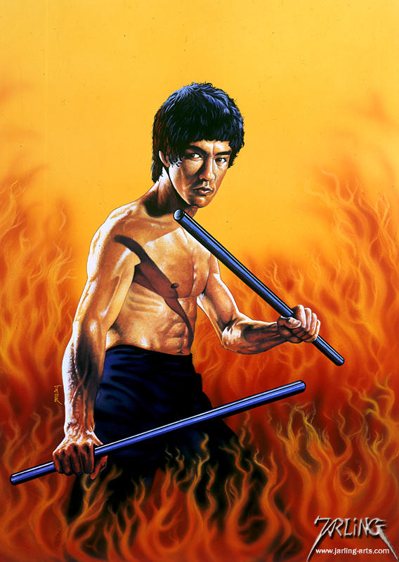 Bruce Lee 1 by jarling-art