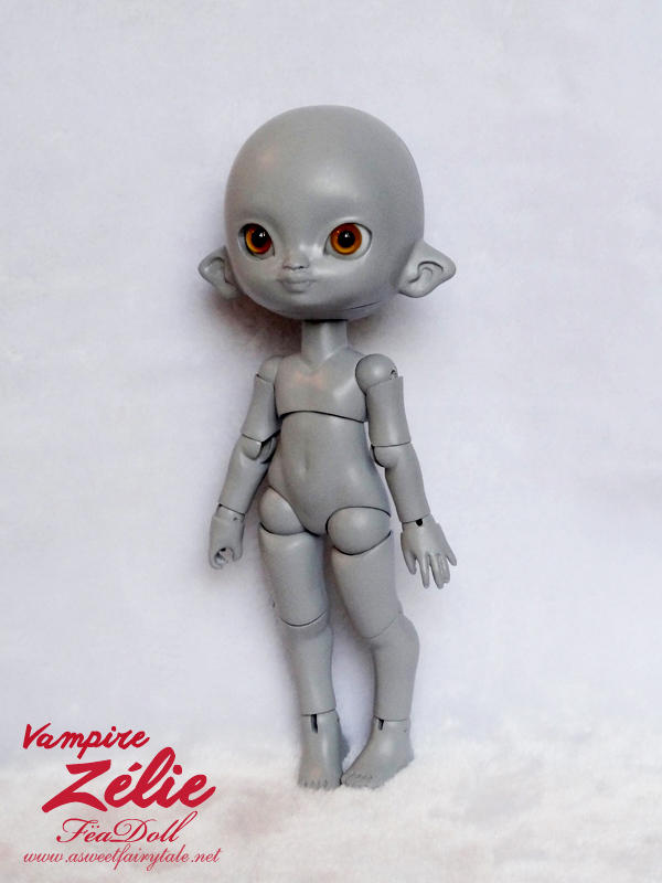 BJD Feadoll tiny zelie vampire by Nailyce