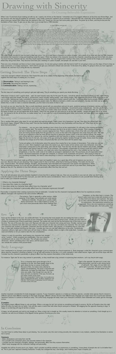Drawing with Sincerity by tigrin