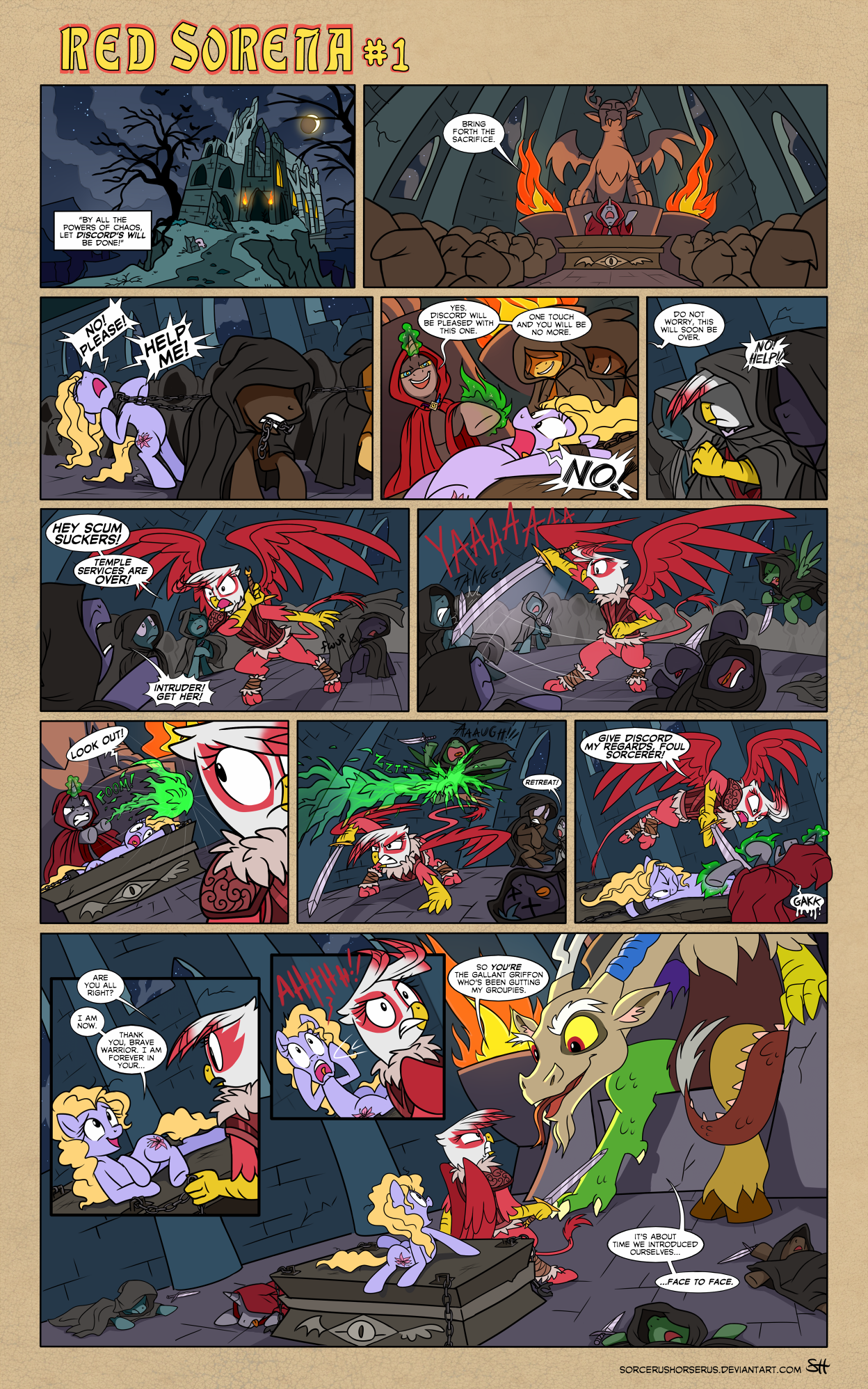 Red Sorena #1 by SorcerusHorserus