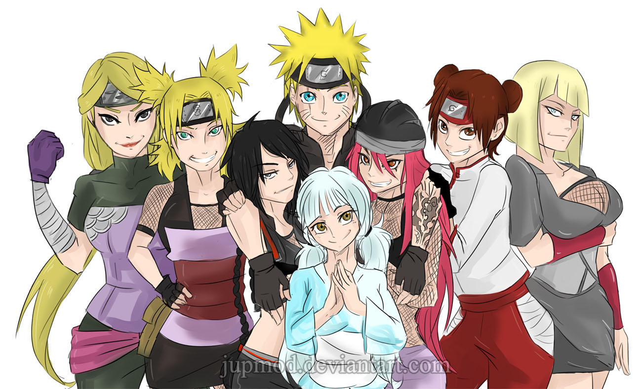The Sealed Kunai Naruto's Ladies (Harem) by JuPMod on DeviantArt