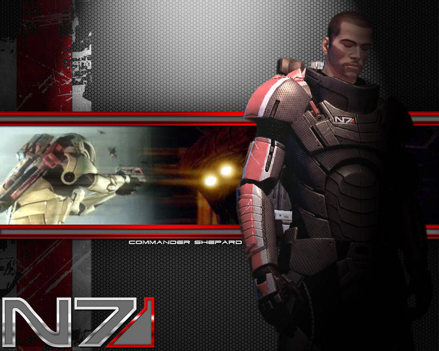Commander Shepard Wallpaper by EspionageDB7