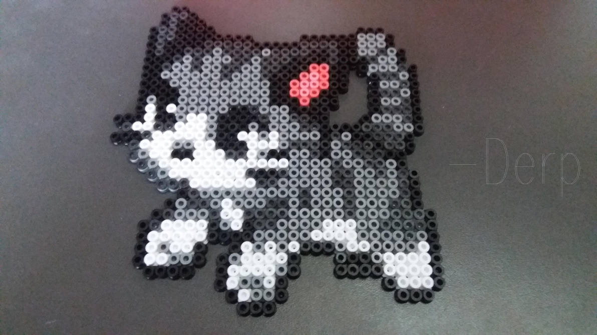 Kitten 3 (Perler Beads) by DerpDeluxe on DeviantArt