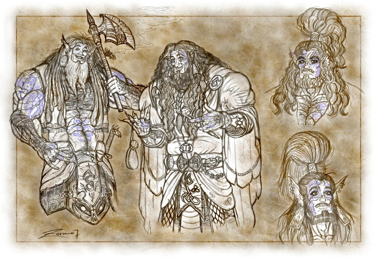 TCoRO Sketches IV by zorm