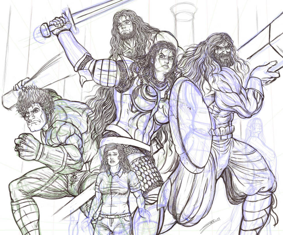 Charade's End ROUGH WIP 1 by zorm