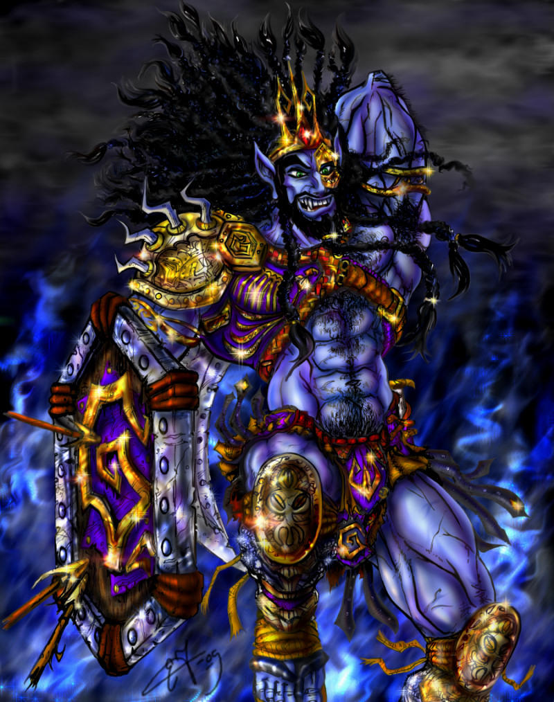 Battlestance Khran Colored by zorm