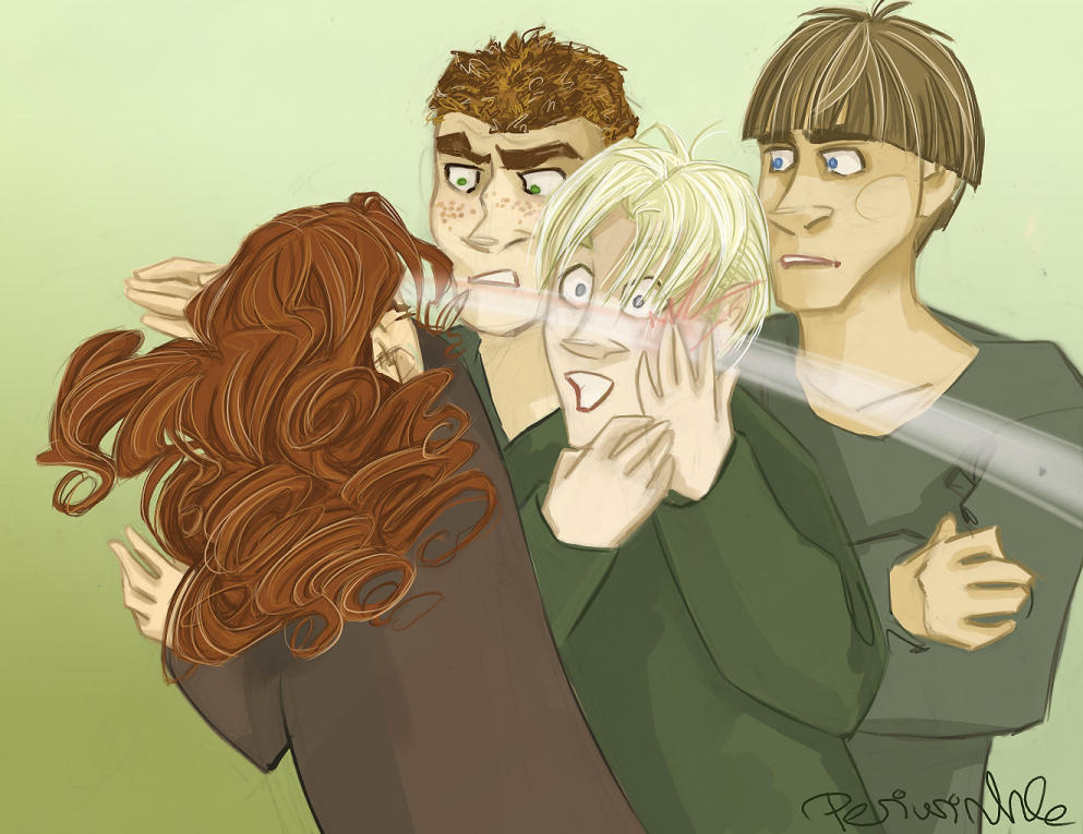 The Infamous Slap... by periwinkle-blue