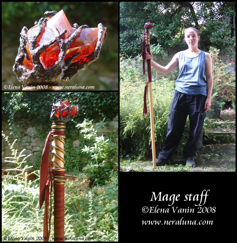 Mage staff by Lluhnij