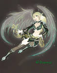 Lineage 2 light elf by AlexandraHaley
