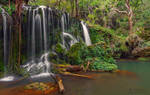 August Waterfall by RudiVanDenHeever
