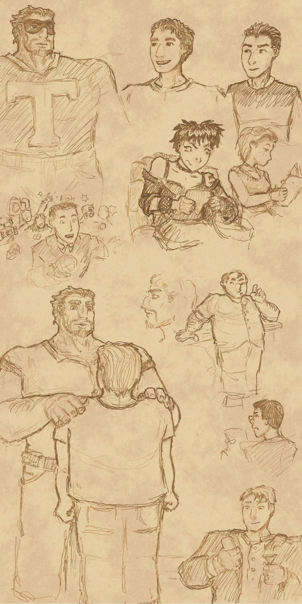 Fanart: Titan, from Drew Hayes' Corpies by Elyandarin