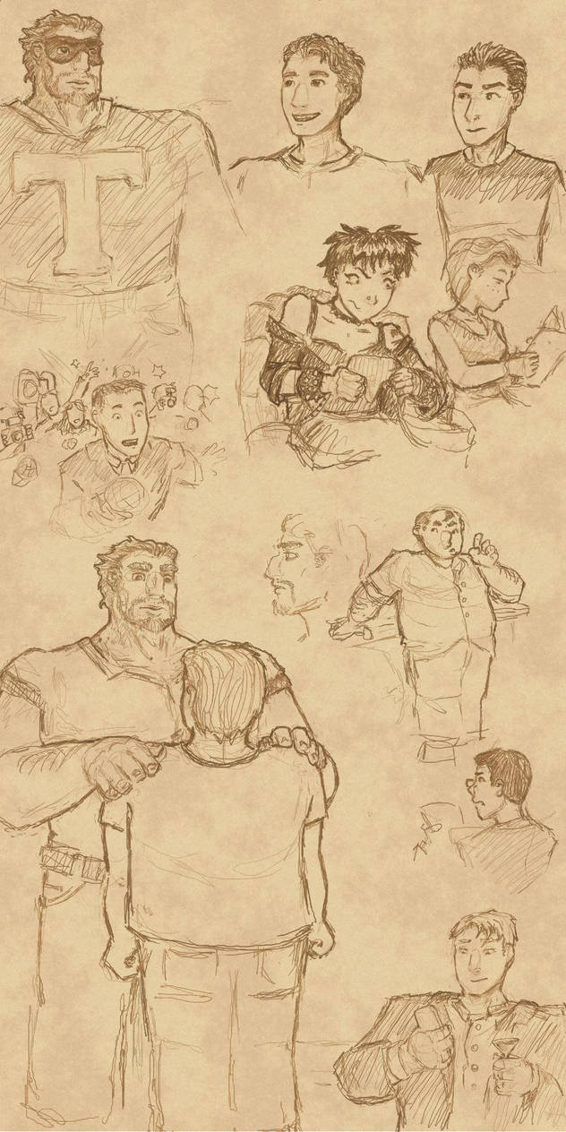 Fanart: Titan, from Drew Hayes' Corpies by Elyandarin