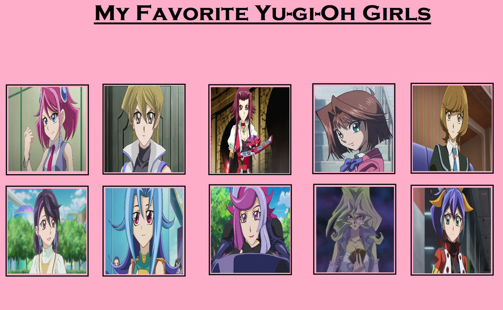My Favorite Female Yu Gi Oh Characters By Mariofanproductions On 