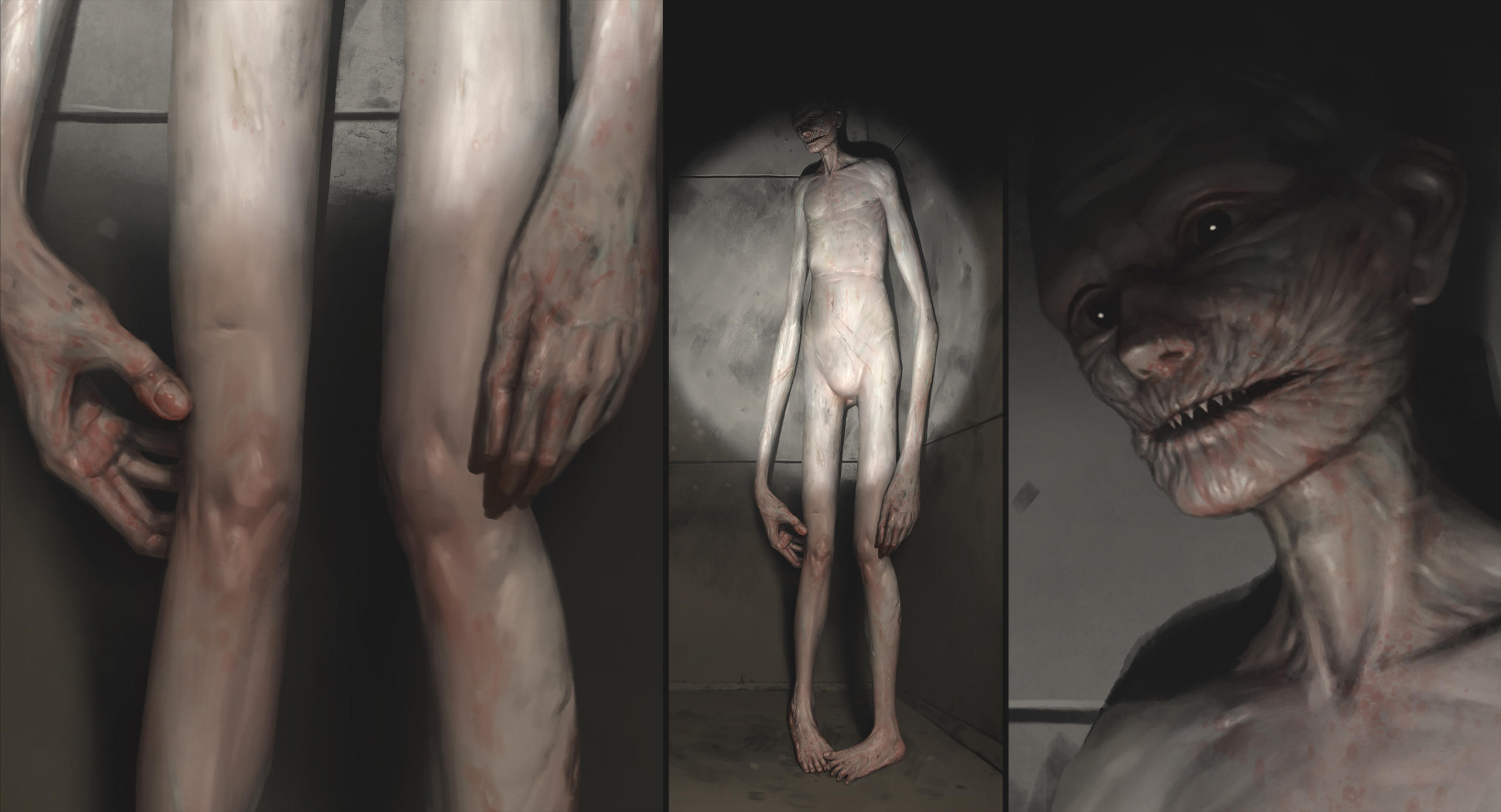 SCP-096 (The Shy Guy) by dante-cg