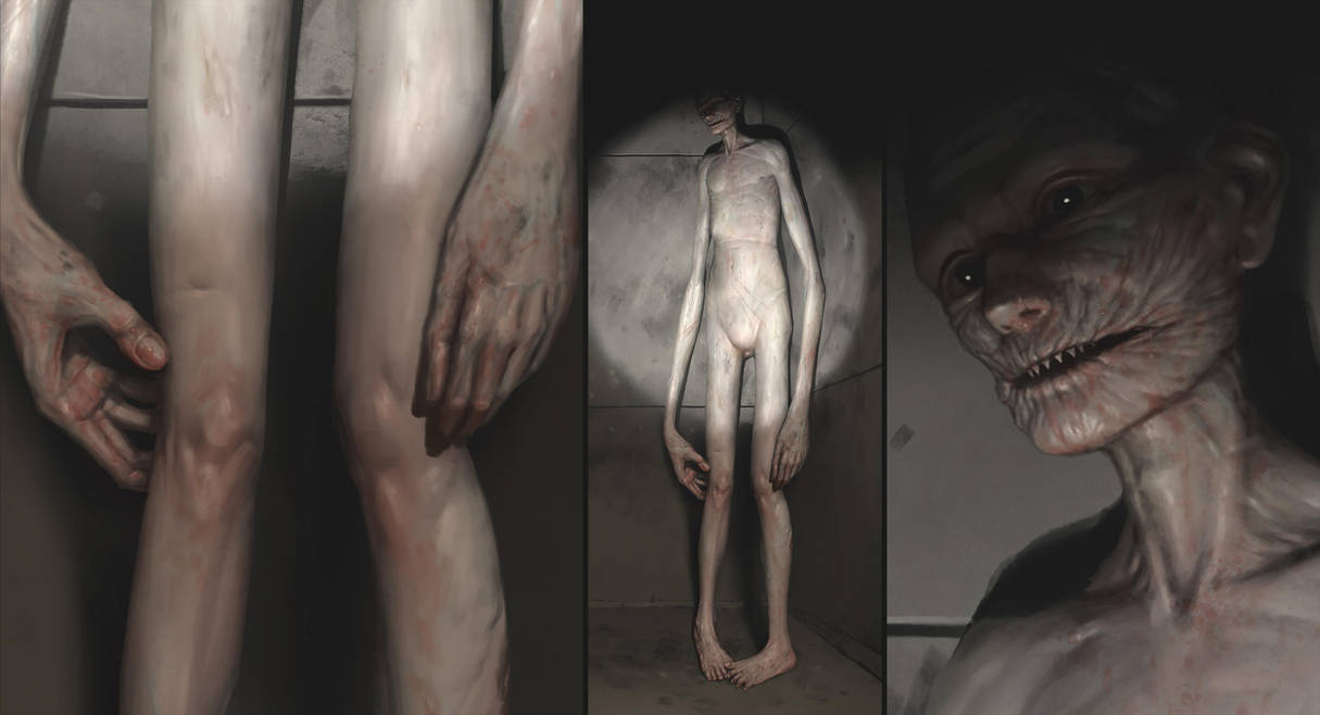 SCP-096 (The Shy Guy) by dante-cg