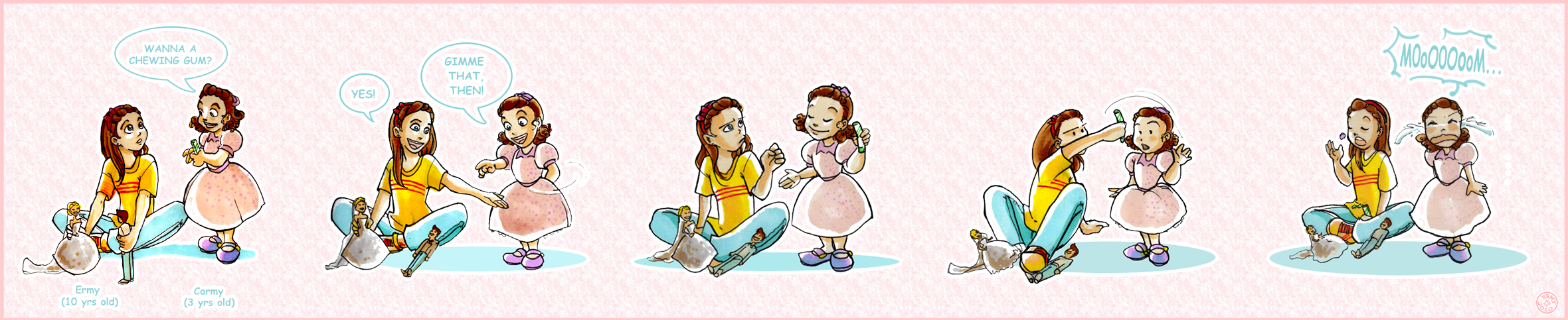 lil' sisters by Ermy