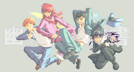 YYH - Freefall by akayashi