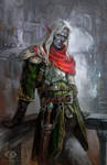 Dark Elf by IcedWingsArt