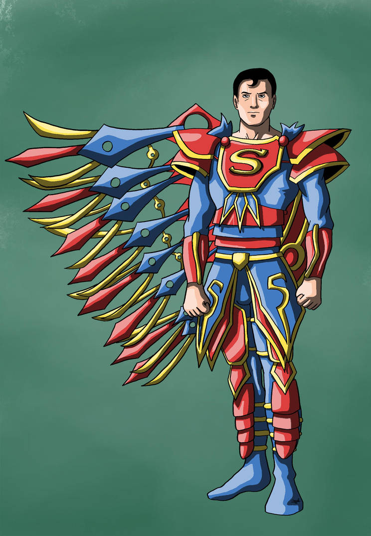 Superman's new suit by Ezequielmercado