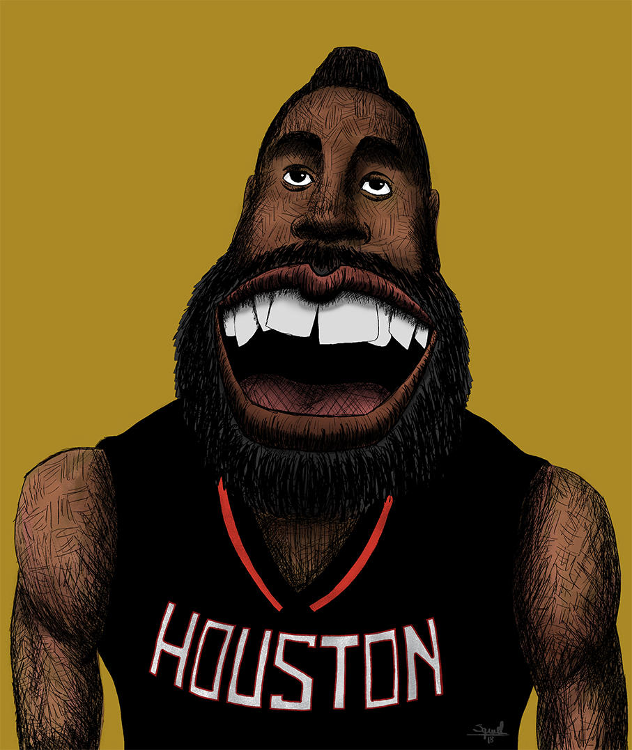 James Harden by Ezequielmercado