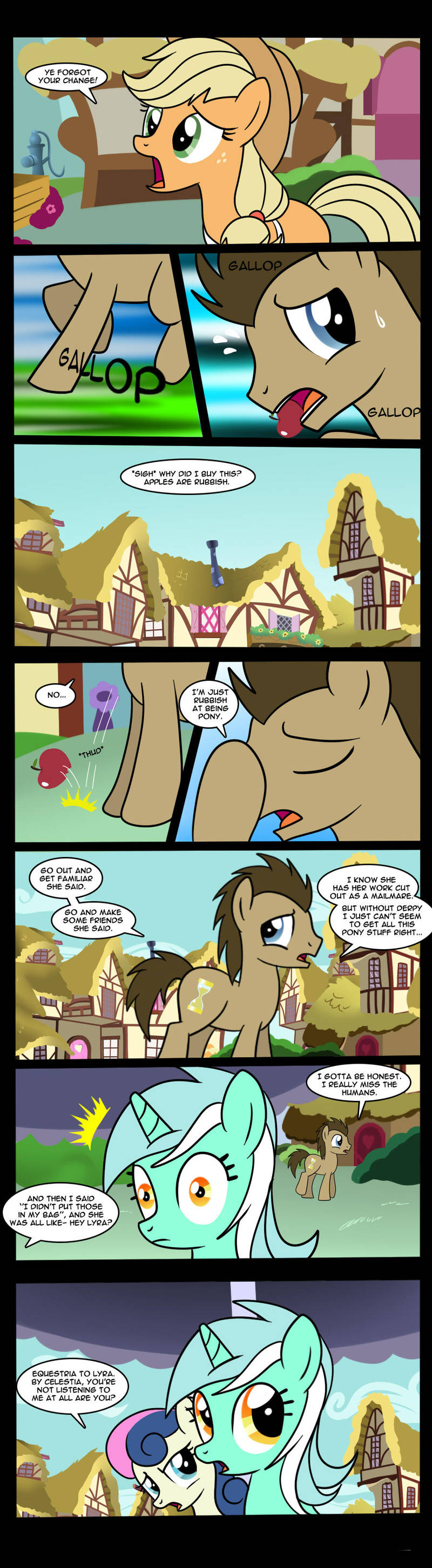 Doctor Whooves-This Is Where It Gets Complicated 1 by Edowaado