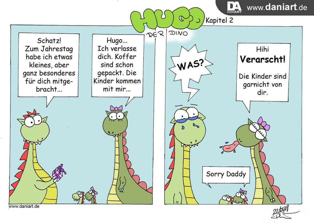 Hugo der Dino und seine Probleme - Kapitel 2 by daniart-de