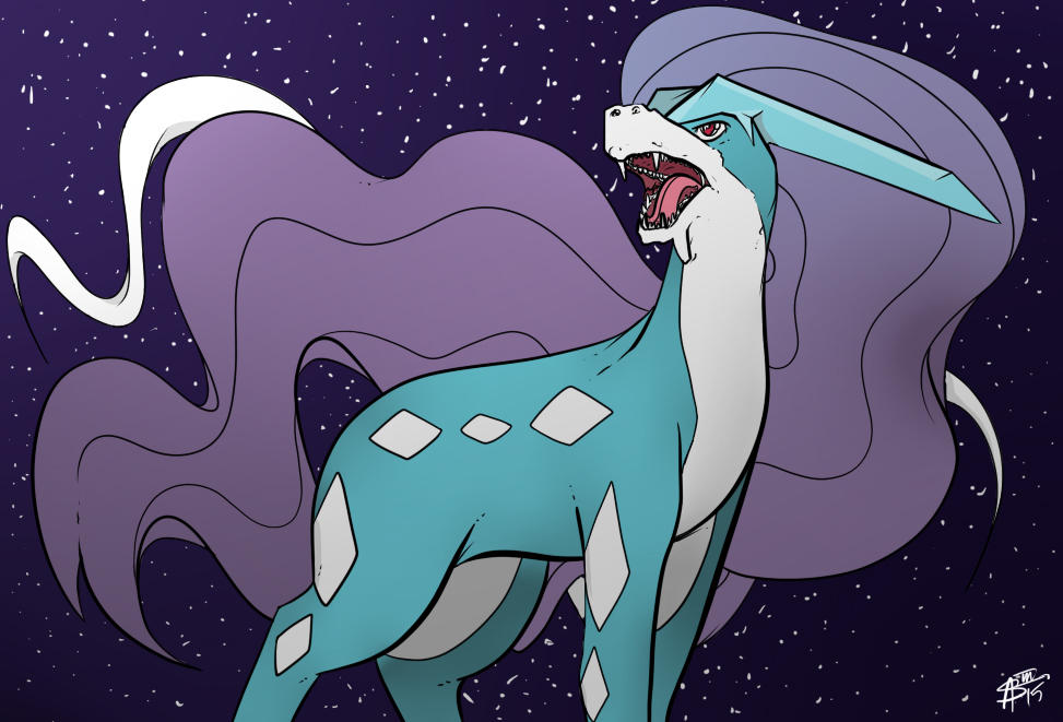 Suicune by alexsalinasiii