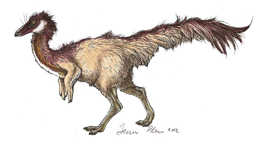 Juvenile Ornithomimus by novablue