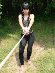 Taysia Barefoot Captive by pene4