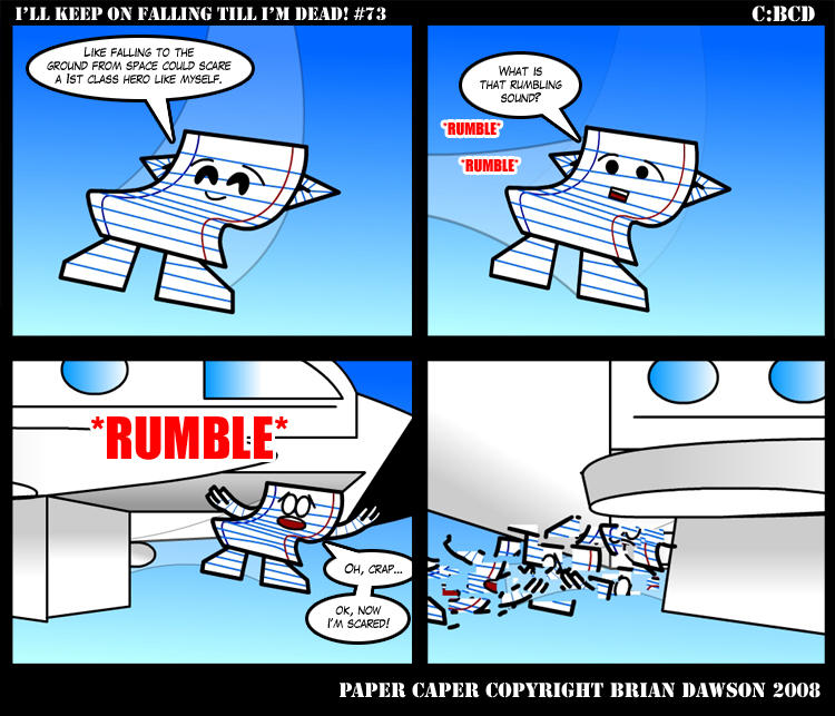 Paper Caper Comic 73 by papercaper