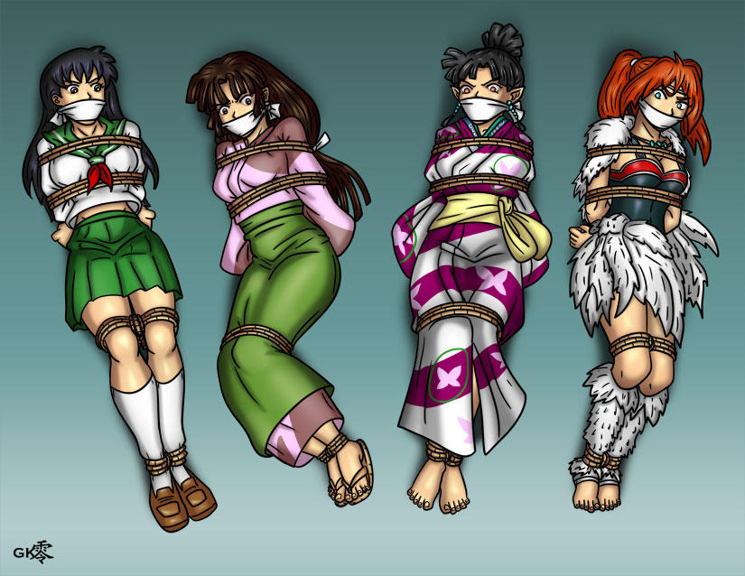 Inuyasha Girls by geekling