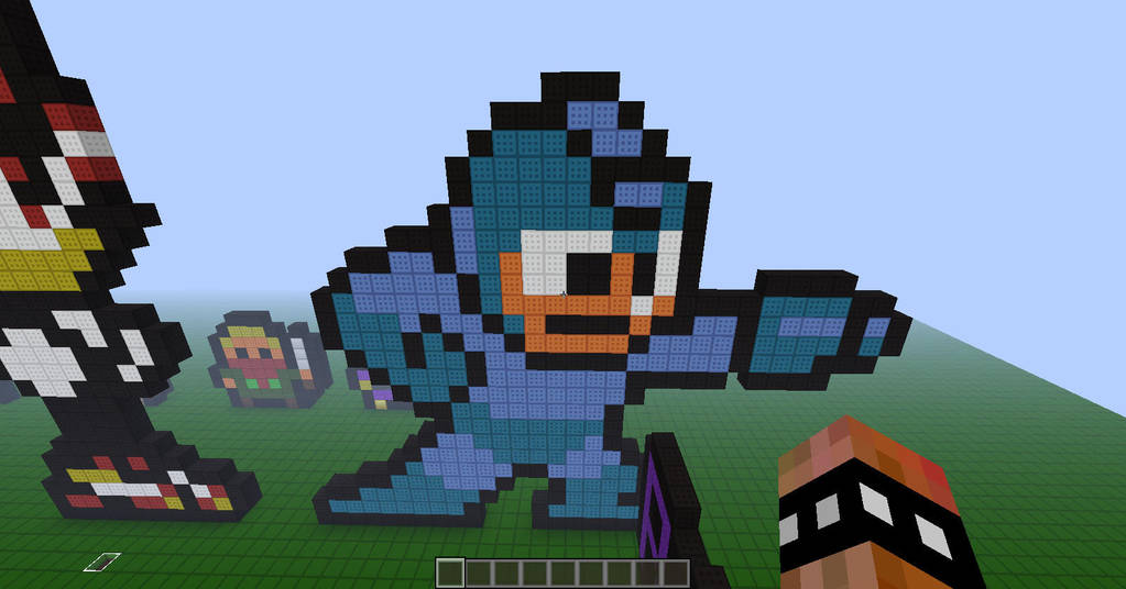 Mega Minecraft Pixel Art