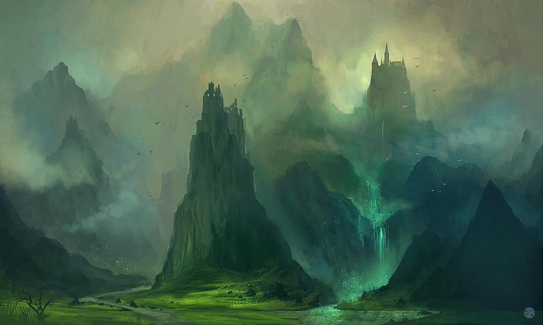 Journey to the Castle by Nele-Diel