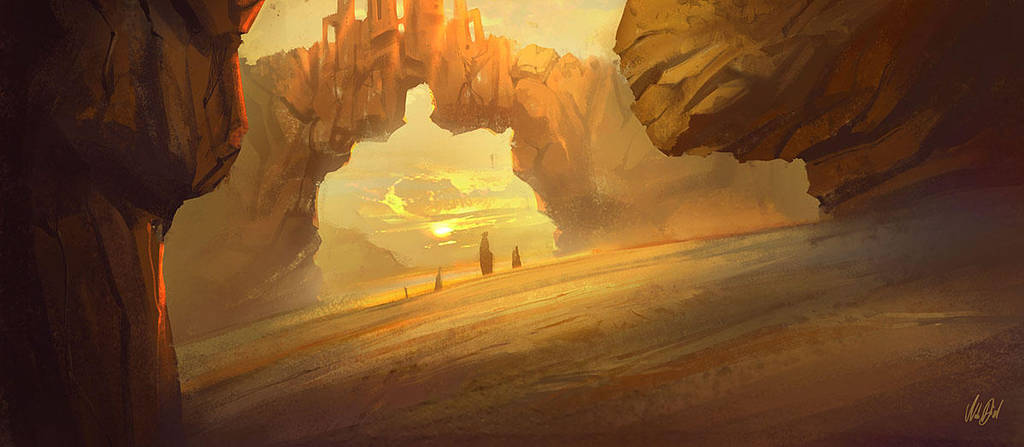 Castle of the Sun by Nele-Diel
