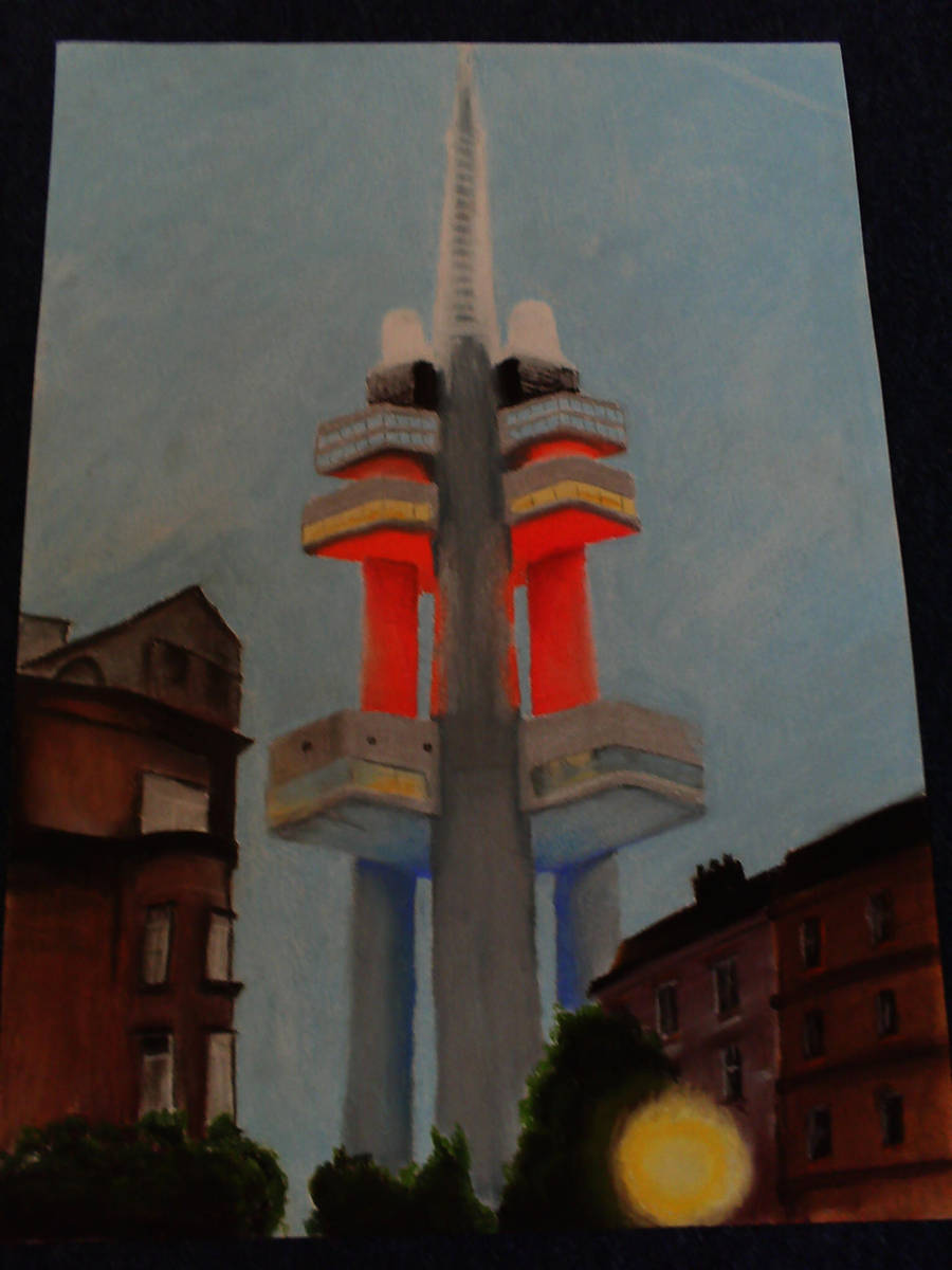 Zizkov tower by MILOSLAVvonRANDA