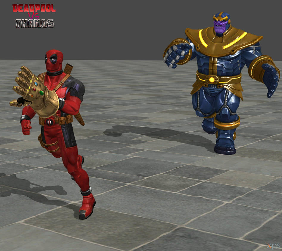 Deadpool Vs Thanos By Ssingh511 On Deviantart
