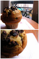 A Muffin in Paris by sporknfoon