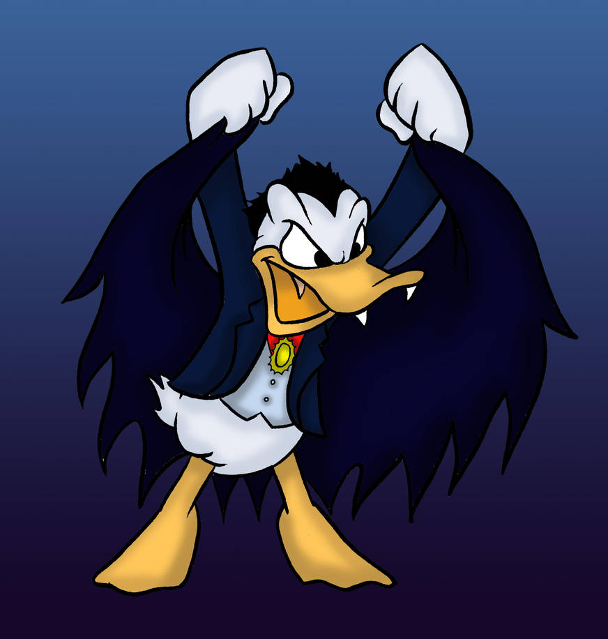 Dracula Donald Duck by UnknownX