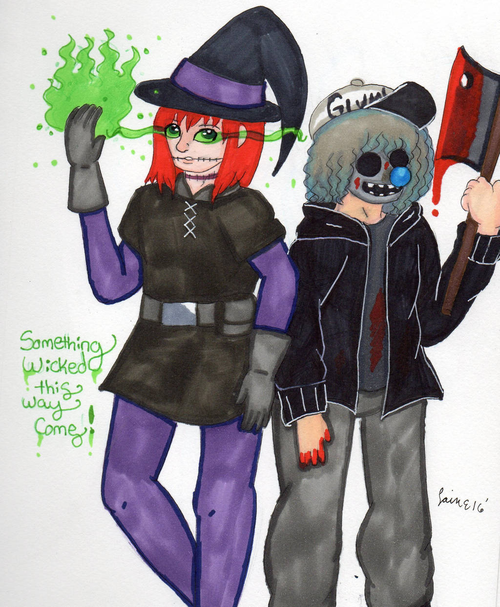 Fanart - Something Wicked This Way Comes by Elainatehkitty on DeviantArt